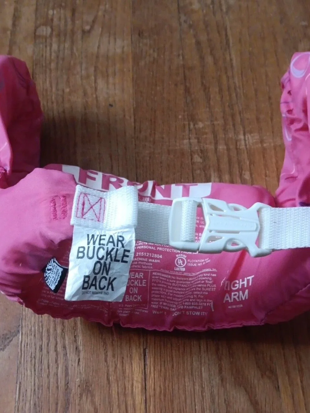 Stearns Puddle Jumper Children's Pink Purple Octopus Swim Float Aid 30-50 Lbs.